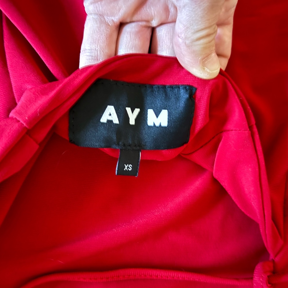AYM Red Halter Maxi Dress - Picture 3 of 3